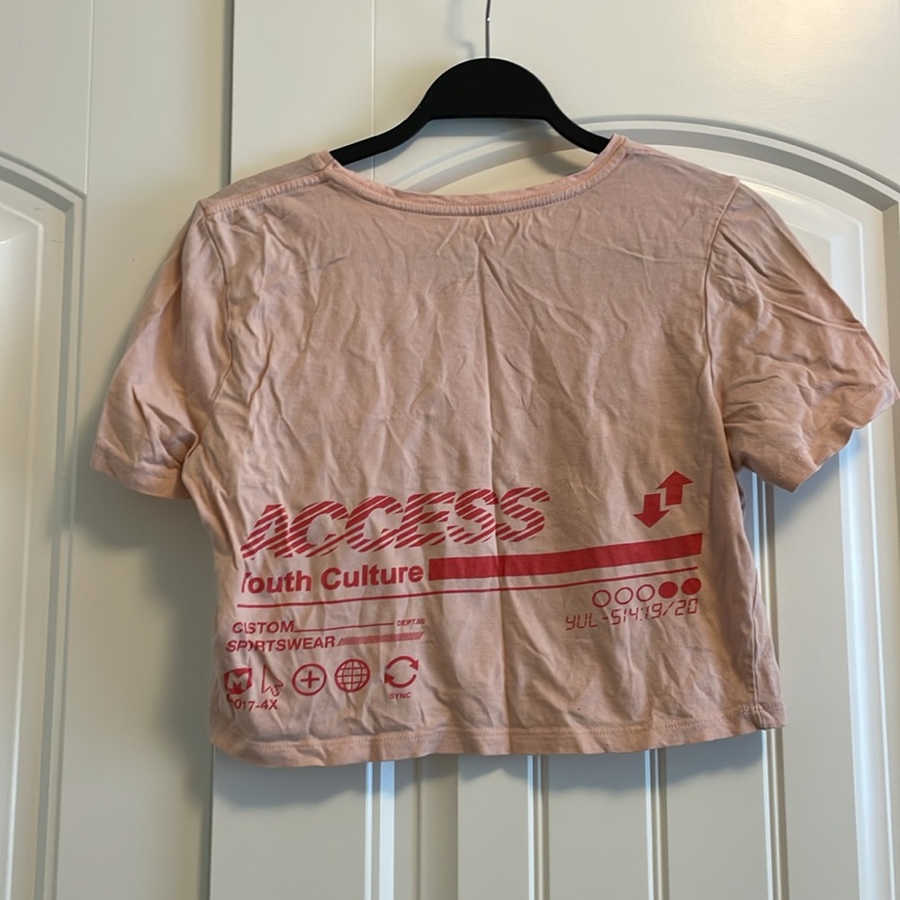 Ardene graphic crop top